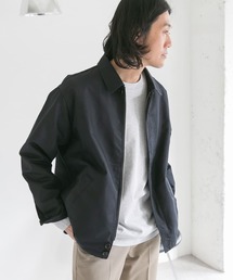 URBAN RESEARCH DOORS | T/Cツイルショートジップブルゾン(ブルゾン)