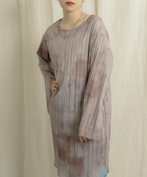 SENSE OF PLACE by URBAN RESEARCH | タイダイワッシャーチュニックブラウス(Tシャツ/カットソー)