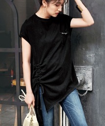 バックブロークンアシメTシャツ