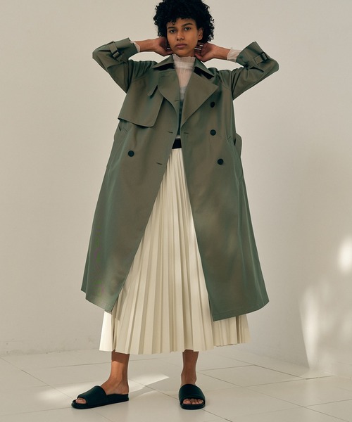 city（シティ）の「【CITY】ハイカウントトレンチコート（トレンチ
