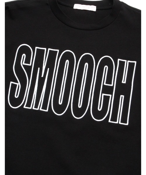 Little sunny bite（リトルサニーバイト）の「Smooch stitch long tee（Tシャツ/カットソー・レディース・ホワイト/ブラック/イエロー/パープル・FREE）」の14枚目の写真