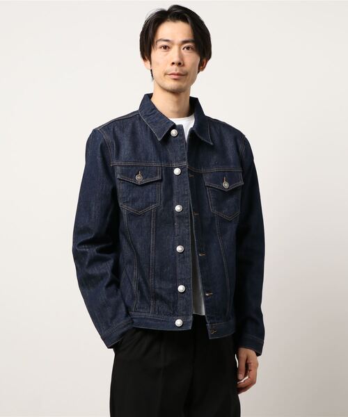 BENETTON (UNITED COLORS OF BENETTON)（ベネトンユナイテッドカラーズオブベネトン）の「デニムジャケット（デニムジャケット・メンズ・インディゴブルー・SMALL/MEDIUM/LARGE/X-LARGE）」の9枚目の写真