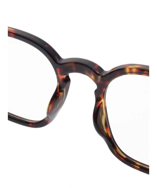 Ungrid（アングリッド）の「スクエアフレーム伊達メガネ（メガネ・レディース・ブラウン/モカ・FREE）」の11枚目の写真