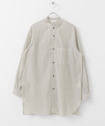 unify | UNIFY　Cupro Cotton Band Collar Shirts(シャツ/ブラウス)