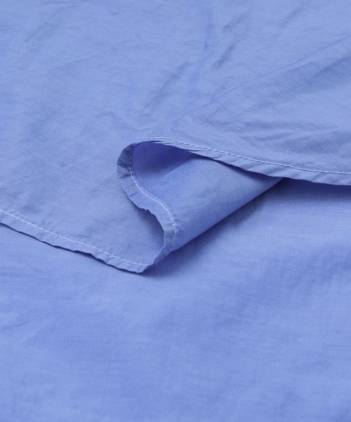 unify（ユニファイ）の「UNIFY　Cupro Cotton Band Collar Shirts（シャツ/ブラウス・レディース・ブラック/ブルー/グリーン・ONE）」の9枚目の写真