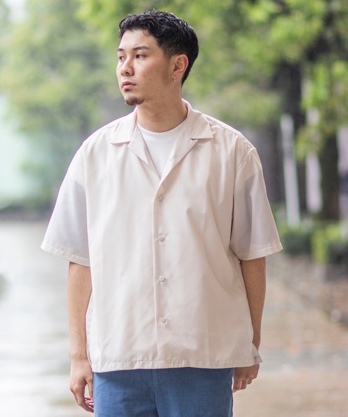 JOINT WORKS（ジョイントワークス）の「オープンカラーシャツ（シャツ/ブラウス・メンズ・ブラック/アイボリー/グリーン系その他・MEDIUM/LARGE）」の11枚目の写真