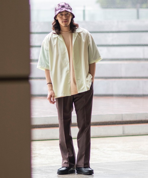 JOINT WORKS（ジョイントワークス）の「オープンカラーシャツ（シャツ/ブラウス・メンズ・ブラック/アイボリー/グリーン系その他・MEDIUM/LARGE）」の8枚目の写真