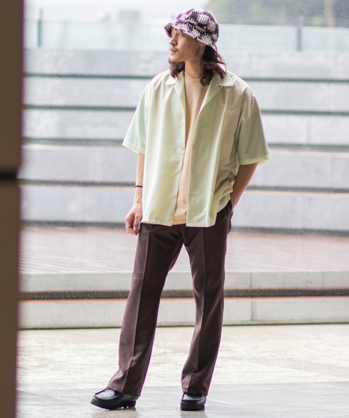 JOINT WORKS（ジョイントワークス）の「オープンカラーシャツ（シャツ/ブラウス・メンズ・ブラック/アイボリー/グリーン系その他・MEDIUM/LARGE）」の12枚目の写真