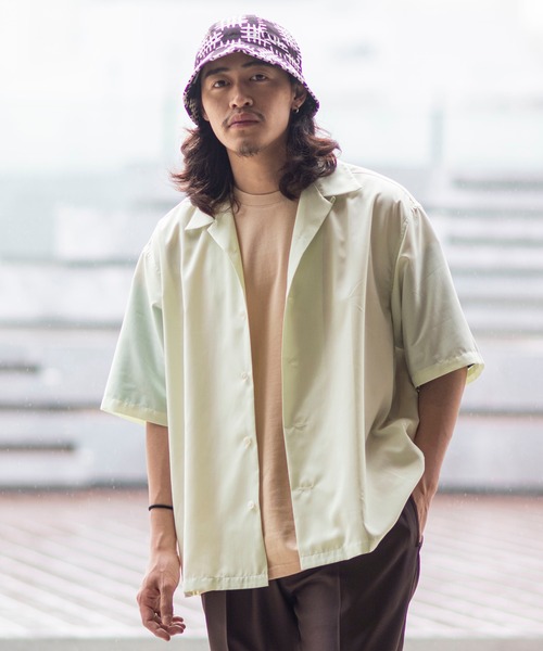 JOINT WORKS（ジョイントワークス）の「オープンカラーシャツ（シャツ/ブラウス・メンズ・ブラック/アイボリー/グリーン系その他・MEDIUM/LARGE）」の22枚目の写真