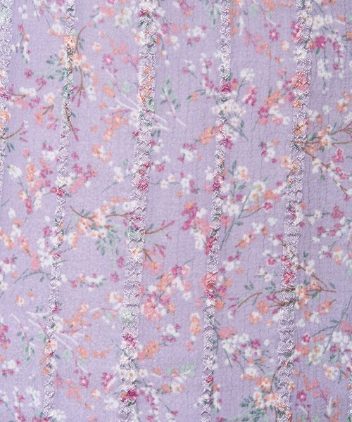 natural couture（ナチュラルクチュール）の「【WEB限定】ストライプ花