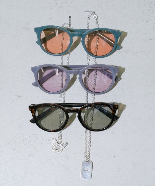 X-girl(エックスガール)の「BOSTON FLAME SUNGLASSES(サングラス・レディース・ブラウン/グレー/グリーン・ONE SIZE)」の6枚目の写真