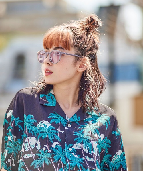 X-girl(エックスガール)の「BOSTON FLAME SUNGLASSES(サングラス・レディース・ブラウン/グレー/グリーン・ONE SIZE)」の11枚目の写真