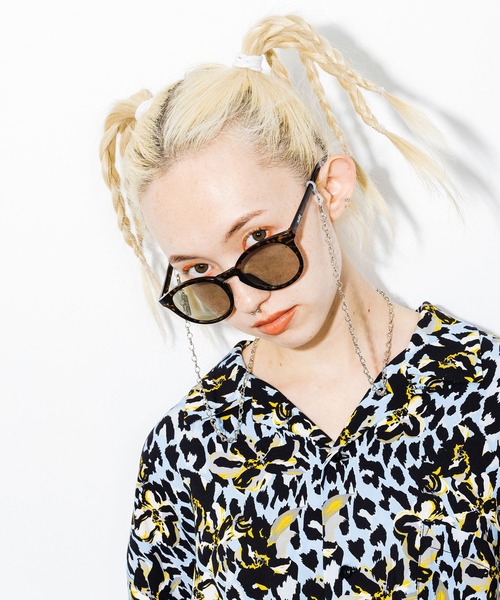 X-girl(エックスガール)の「BOSTON FLAME SUNGLASSES(サングラス・レディース・ブラウン/グレー/グリーン・ONE SIZE)」の14枚目の写真