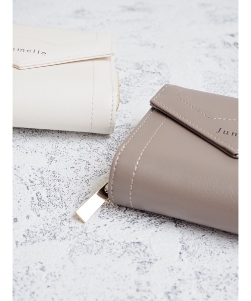JUMELLE(ジュメロ)の「レターウォレット(財布・レディース・グレー/ホワイト・FREE)」の12枚目の写真