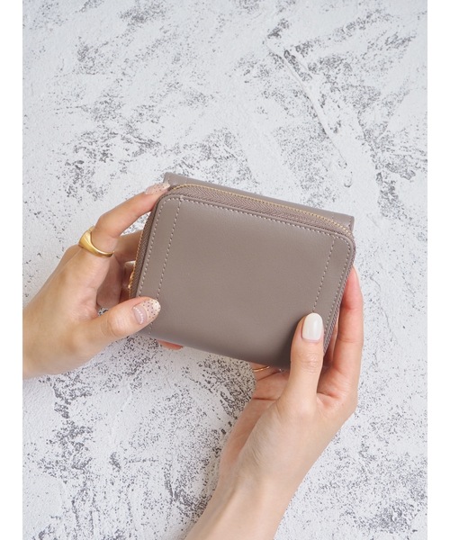 JUMELLE(ジュメロ)の「レターウォレット(財布・レディース・グレー/ホワイト・FREE)」の4枚目の写真
