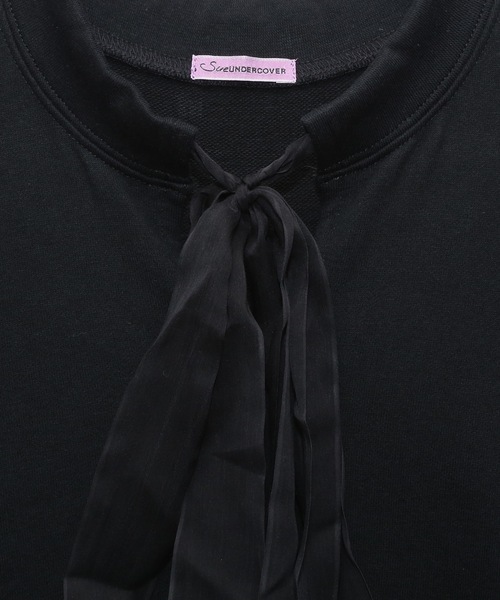 SueUNDERCOVER（スーアンダーカバー）の「SU2A1705（ワンピース・レディース・ブラック/ピンク/ホワイト・2/1）」の6枚目の写真