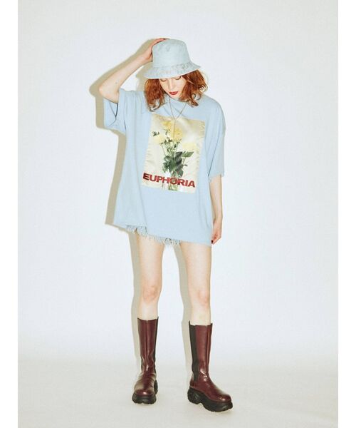 jouetie（ジュエティ）の「レースバケットハット（ハット・レディース・オフホワイト/ブラック/ライトブルー・FREE）」の15枚目の写真