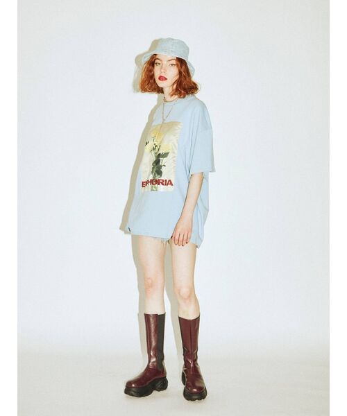 jouetie（ジュエティ）の「レースバケットハット（ハット・レディース・オフホワイト/ブラック/ライトブルー・FREE）」の17枚目の写真