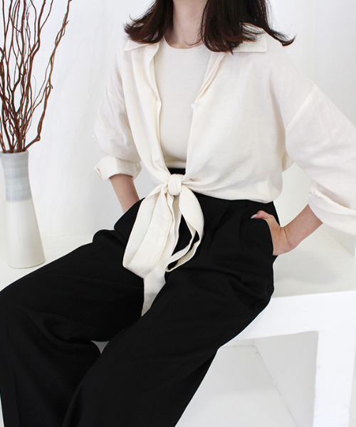 MODE ROBE(モードローブ)の「ニットタンクトップ(タンクトップ・レディース・ブラック/ブラウン/アイボリー・FREE)」の19枚目の写真