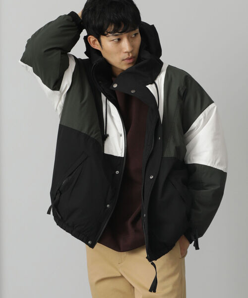 セール】GERRY × BEAMS HEART / 中綿 フード ジャケット(ブルゾン セール】GERRY × BEAMS HEART / 中綿 フード ジャケット(ブルゾン