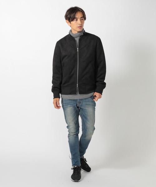 UNION STATION(ユニオンステーション)の「“Discovery Wednesday” 【折り返しの水曜日】【10ozハイパーストレッチ】 テーパードデニム(デニムパンツ・メンズ・ブルー・S/M/L)」の4枚目の写真