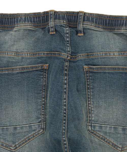 UNION STATION(ユニオンステーション)の「“Discovery Wednesday” 【折り返しの水曜日】【10ozハイパーストレッチ】 テーパードデニム(デニムパンツ・メンズ・ブルー・S/M/L)」の17枚目の写真