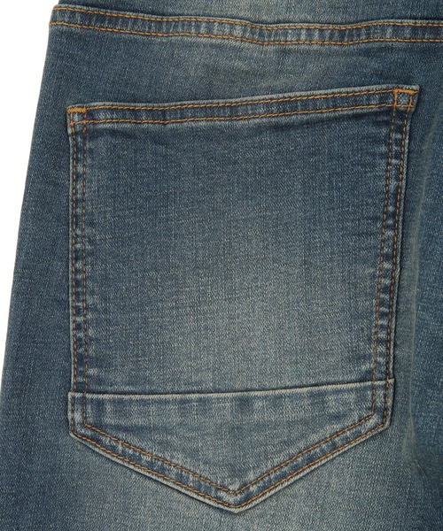 UNION STATION(ユニオンステーション)の「“Discovery Wednesday” 【折り返しの水曜日】【10ozハイパーストレッチ】 テーパードデニム(デニムパンツ・メンズ・ブルー・S/M/L)」の18枚目の写真