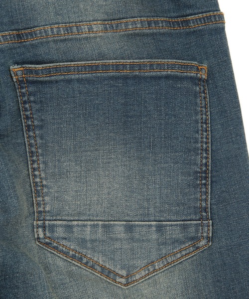 UNION STATION(ユニオンステーション)の「“Discovery Wednesday” 【折り返しの水曜日】【10ozハイパーストレッチ】 テーパードデニム(デニムパンツ・メンズ・ブルー・S/M/L)」の19枚目の写真