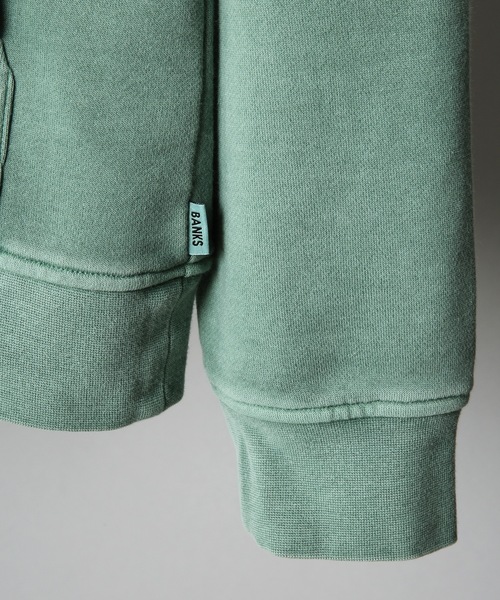 BANKS(バンクス)の「PARKER/BANKS(バンクス)プルオーバーパーカー(パーカー・メンズ・ダークカーキ/サーモンピンク/その他1・LARGE/MEDIUM/SMALL/X-LARGE)」の18枚目の写真