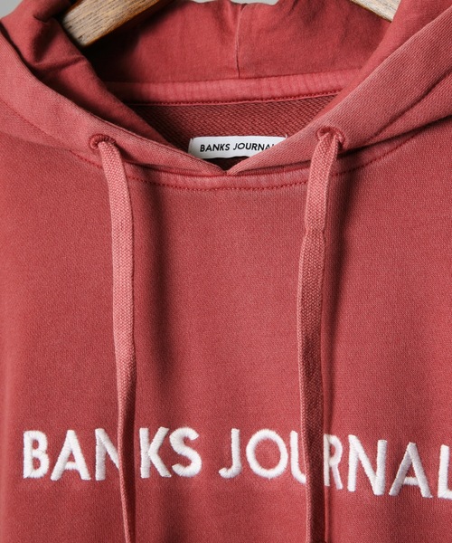 BANKS(バンクス)の「PARKER/BANKS(バンクス)プルオーバーパーカー(パーカー・メンズ・ダークカーキ/サーモンピンク/その他1・LARGE/MEDIUM/SMALL/X-LARGE)」の21枚目の写真