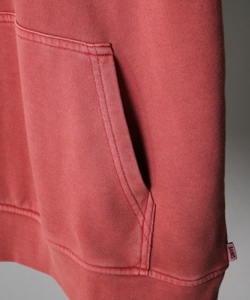 BANKS(バンクス)の「PARKER/BANKS(バンクス)プルオーバーパーカー(パーカー・メンズ・ダークカーキ/サーモンピンク/その他1・LARGE/MEDIUM/SMALL/X-LARGE)」の7枚目の写真