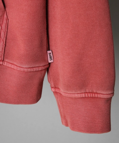 BANKS(バンクス)の「PARKER/BANKS(バンクス)プルオーバーパーカー(パーカー・メンズ・ダークカーキ/サーモンピンク/その他1・LARGE/MEDIUM/SMALL/X-LARGE)」の8枚目の写真