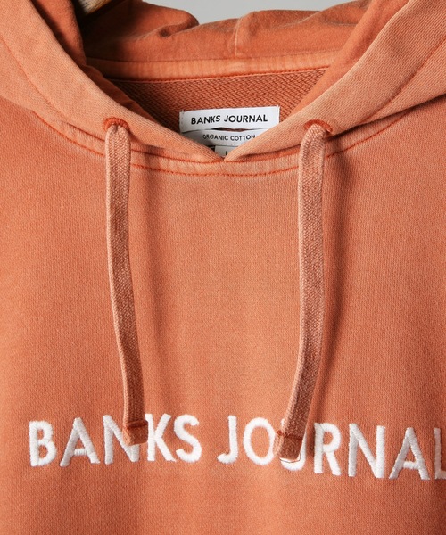 BANKS(バンクス)の「PARKER/BANKS(バンクス)プルオーバーパーカー(パーカー・メンズ・ダークカーキ/サーモンピンク/その他1・LARGE/MEDIUM/SMALL/X-LARGE)」の10枚目の写真
