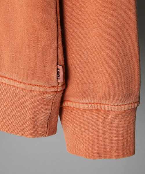 BANKS(バンクス)の「PARKER/BANKS(バンクス)プルオーバーパーカー(パーカー・メンズ・ダークカーキ/サーモンピンク/その他1・LARGE/MEDIUM/SMALL/X-LARGE)」の13枚目の写真