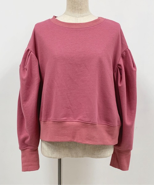 PICCIN（ピッチン）の「パワーショルダープルオーバー（スウェット・レディース・ブラック/オフホワイト/ピンク・M）」の22枚目の写真