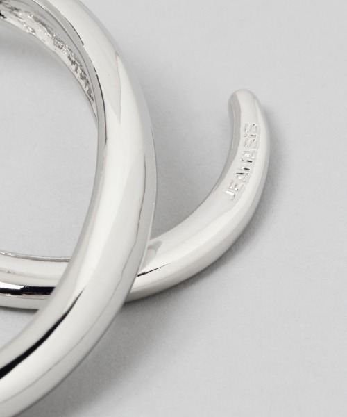 JEANASIS（ジーナシス）の「メタル2Pバングル/950415（バングル/リストバンド・レディース・シルバー/ゴールド・FREE）」の7枚目の写真