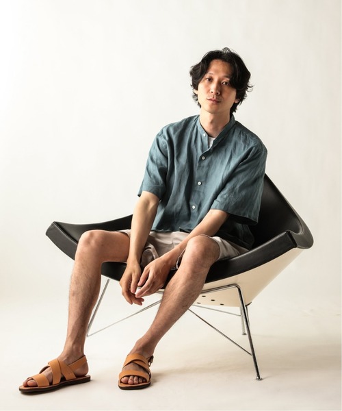 417 EDIFICE（フォーワンセブンエディフィス）の「フレンチイージーショーツ（チノパンツ・メンズ・グレー/サファリグリーン/ホワイト系その他/ブラック系その他・MEDIUM/LARGE）」の9枚目の写真