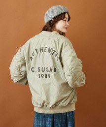 CUBE SUGAR（キューブシュガー）の「ナイロン × ボア リバーシブル MA-1（MA-1）」