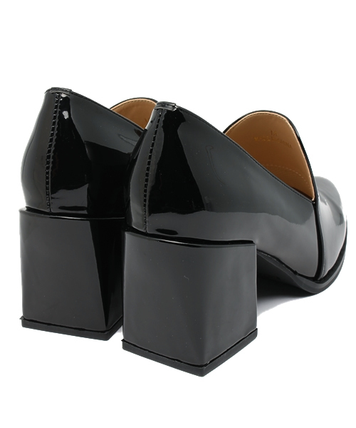 DISCOAT（ディスコート）の「【Discoat】エナメルオペラパンプス（パンプス・レディース・ブラック/ボルドー・LARGE/MEDIUM）」の5枚目の写真