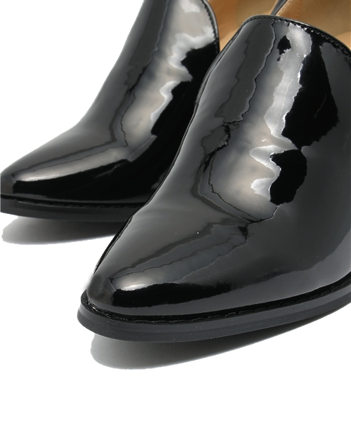 DISCOAT（ディスコート）の「【Discoat】エナメルオペラパンプス（パンプス・レディース・ブラック/ボルドー・LARGE/MEDIUM）」の6枚目の写真