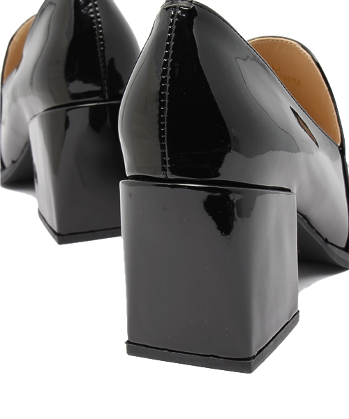 DISCOAT（ディスコート）の「【Discoat】エナメルオペラパンプス（パンプス・レディース・ブラック/ボルドー・LARGE/MEDIUM）」の8枚目の写真