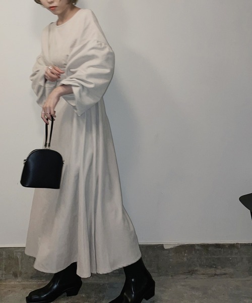 kivi（キヴィ）の「ボレロ2WAYワンピース（ワンピース・レディース・ブラック/アイボリー/キャメル/ダークブラウン・FREE）」の15枚目の写真