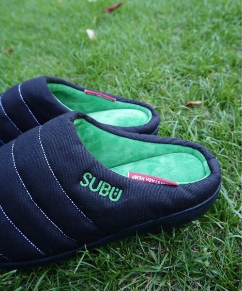 SUBU(スブ)の「SUBU × MANASTASH スブ × マナスタッシュ SUBU HEMP TWILL SANDAL スブヘンプツイルサンダル(サンダル・メンズ・ブラック/ナチュラル/グリーン・2/3)」の4枚目の写真