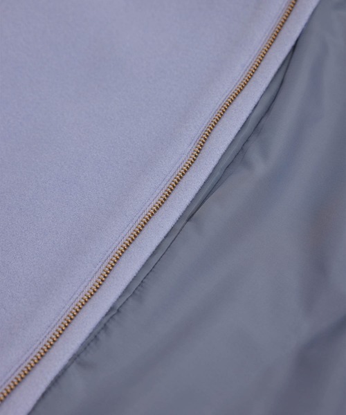 ROPE' PICNIC（ロペピクニック）の「ジャージーメルトンフード取り外しコート（その他アウター・レディース・ネイビー/ラベンダー/ベージュ系その他・40/38/36）」の15枚目の写真