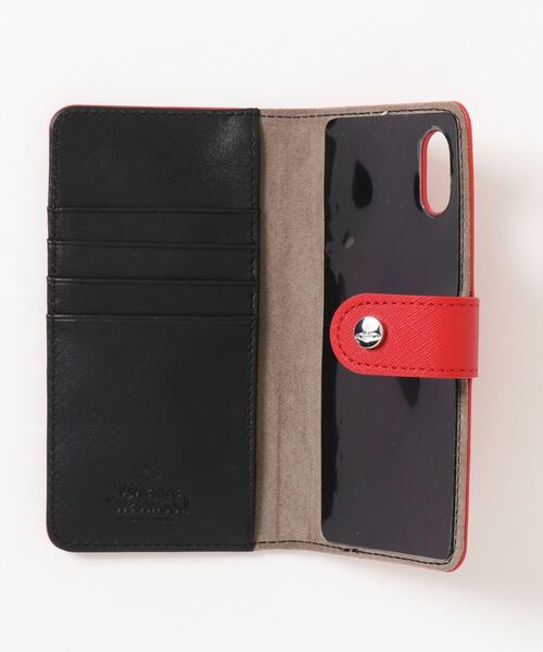 Vivienne Westwood（ヴィヴィアンウエストウッド）の「53020059-40565-MO IPHONE CASE - X / XS（スマホケース/カバー・レディース・ブルー/ブラック/レッド・FREE）」の6枚目の写真