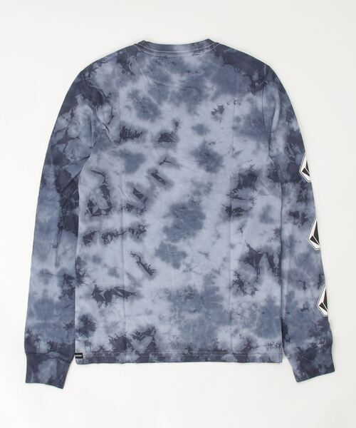 VOLCOM（ボルコム）の「【VOLCOM】ICONIC STONE TIE DYE L/S YTH（Tシャツ/カットソー・キッズ・グレー系・LARGE/MEDIUM/SMALL）」の2枚目の写真