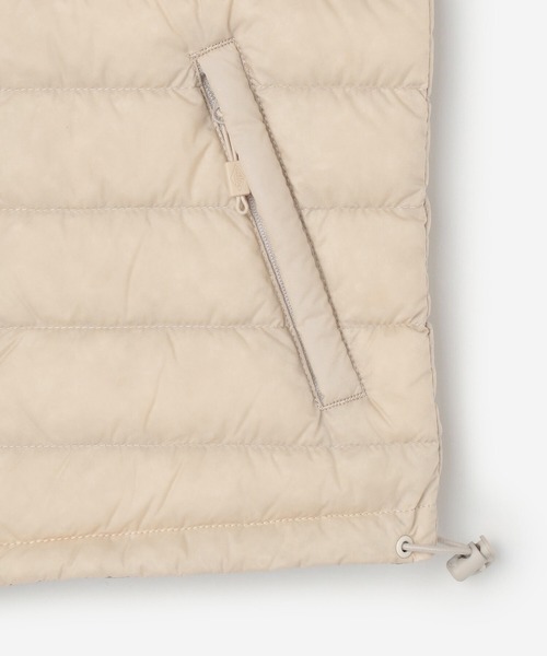 DANTON（ダントン）の「【DANTON】キッズ クルーネックインナーダウンベスト（ダウンベスト・キッズ・ブラック/ネイビー/ラベンダー/アイボリー・135/95/115）」の11枚目の写真