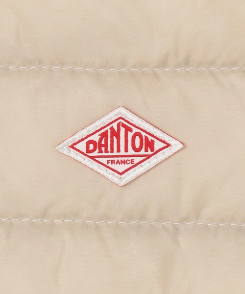 DANTON（ダントン）の「【DANTON】キッズ クルーネックインナーダウンベスト（ダウンベスト・キッズ・ブラック/ネイビー/ラベンダー/アイボリー・135/95/115）」の14枚目の写真