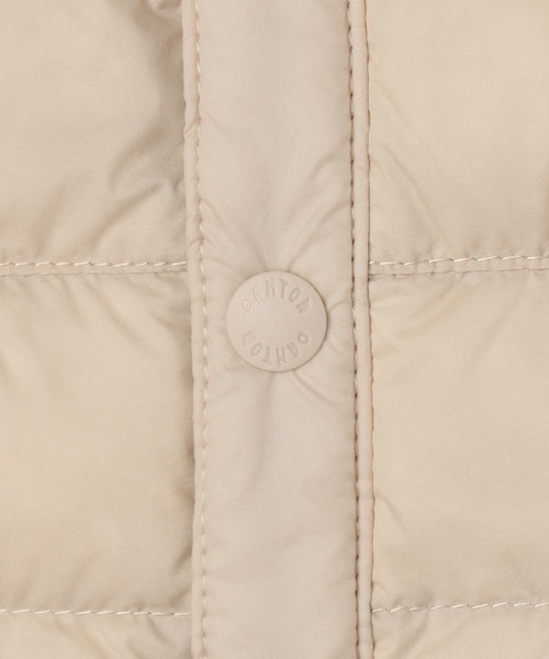 DANTON（ダントン）の「【DANTON】キッズ クルーネックインナーダウンベスト（ダウンベスト・キッズ・ブラック/ネイビー/ラベンダー/アイボリー・135/95/115）」の15枚目の写真