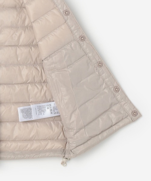 DANTON（ダントン）の「【DANTON】キッズ クルーネックインナーダウンベスト（ダウンベスト・キッズ・ブラック/ネイビー/ラベンダー/アイボリー・135/95/115）」の13枚目の写真